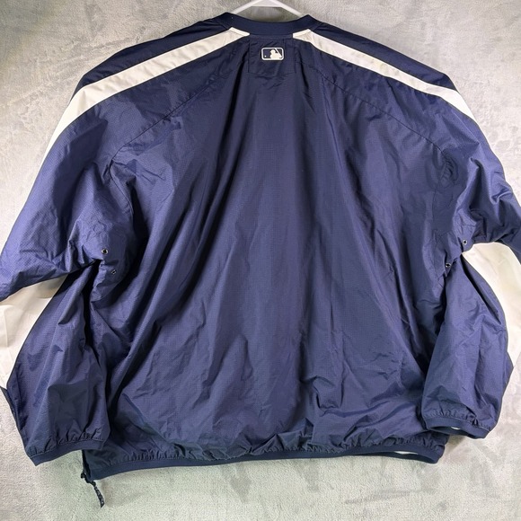 Vintage Majestic Authentic Detroit Tigers Lined Coaches Jacket Size XXL - Picture 9 of 9